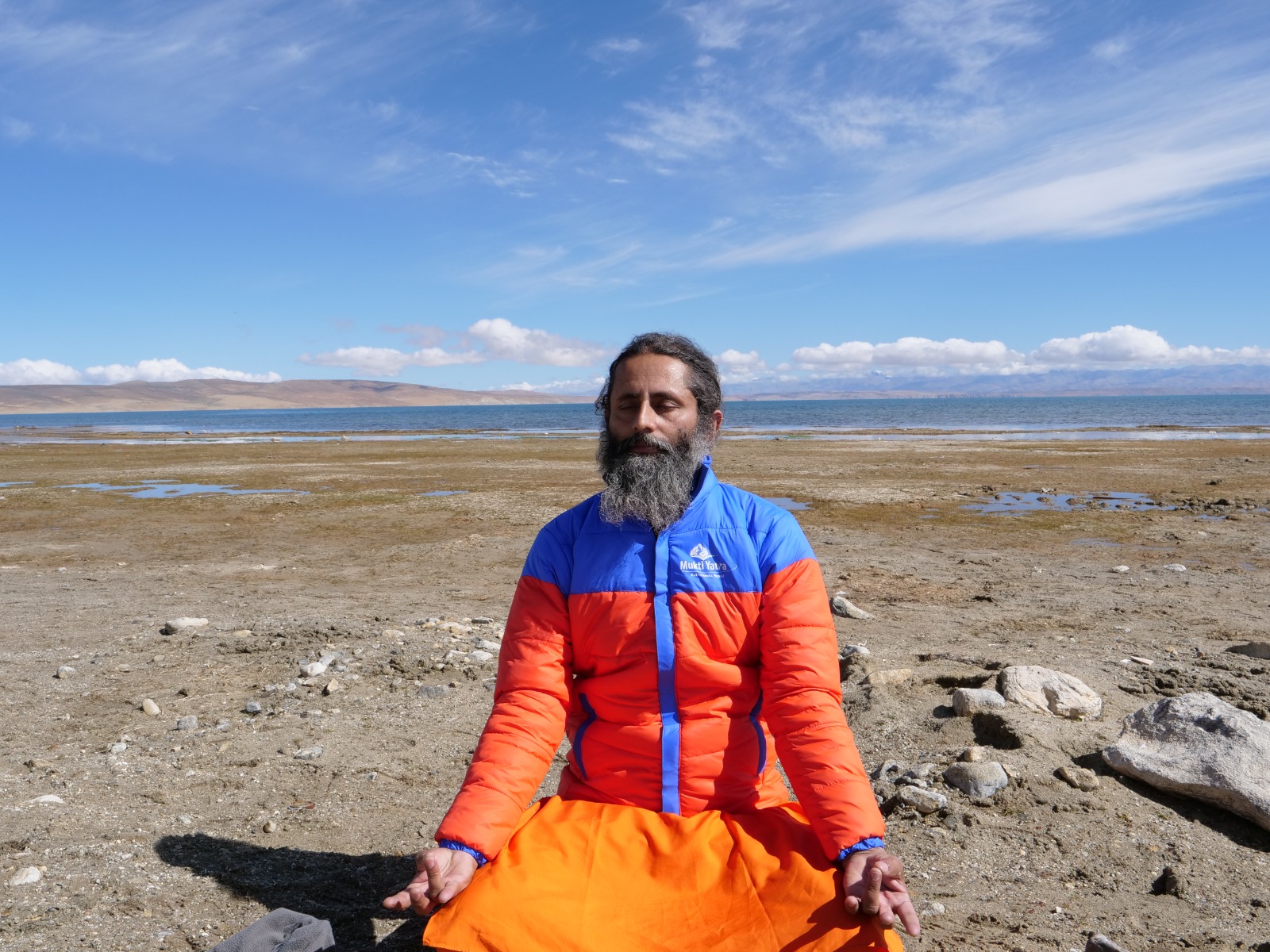 Guru Pandey at Mansarovar Lake