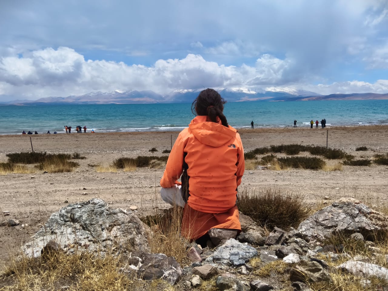 Kailash lake with Guru Pandey
